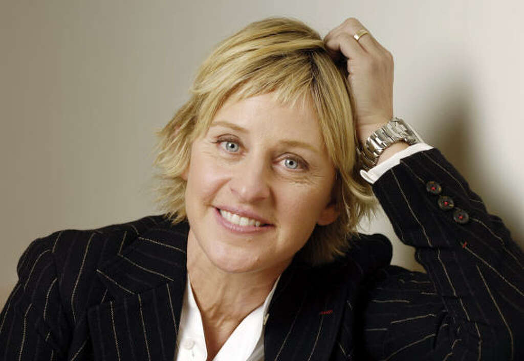 Ellen DeGeneres, comedian/actress, talk show host, American Idol judge: DeGeneres first came out on the Oprah Winfrey show and says she still feels pressure. She told the Advocate, “There was a time when people were saying I was not gay enough, that I wasn't doing enough and I wasn't an activist, and then straight people were saying, ‘She's too gay.’" Photo: CHRIS PIZZELLO, AP