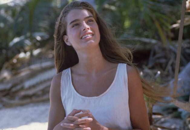 1980 Brooke Shields plays the marooned Emmeline in the desert island 