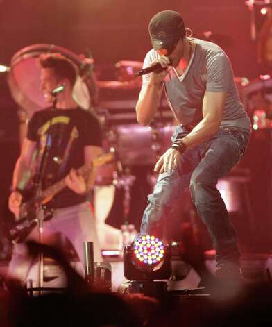 Enrique Iglesias performs for his Euphoria Tour Wednesday Oct 12 2011 