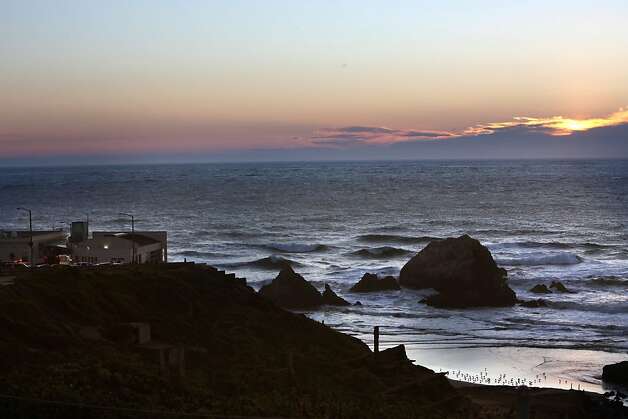 The Cliff house during sunset on November 10, 2011. Photo: Liz Hafalia, The Chronicle