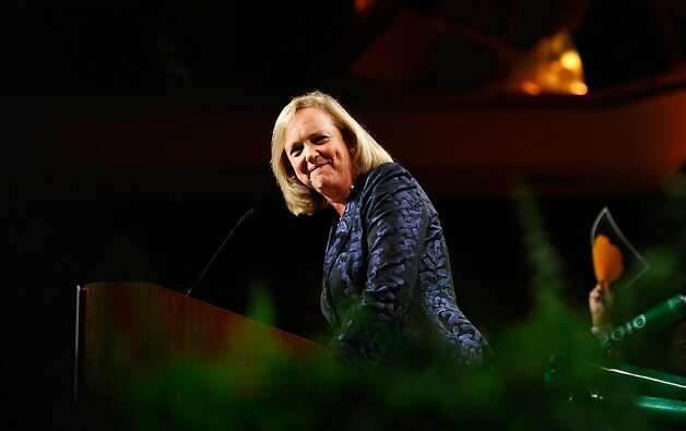 UNIVERSAL CITY, CA - FILE:  California Republican gubernatorial candidate and former eBay CEO Meg Whitman concedes the Governor's race to California Attorney General and Democratic candidate Jerry Brown during a campaign party on November 2, 2010 in Universal City, California. Former eBay CEO Meg Whitman was named CEO of Hewlett-Packard on September 22, 2011.  (Photo by Kevork Djansezian/Getty Images) Photo: Kevork Djansezian, Getty Images