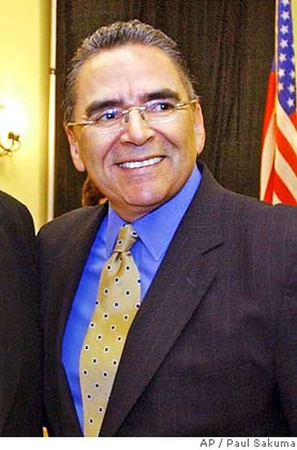 FILE ** San Jose Mayor Ron Gonzales smiles during a meeting with Silicon - 920x920