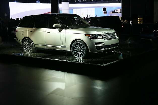 The all-new Range Rover on display at the Jaguar Land Rover stand at the LA Auto Show on November 28, 2012 in Los Angeles, California. Photo: Neilson Barnard, Getty Images For Jaguar Land Rov / SF