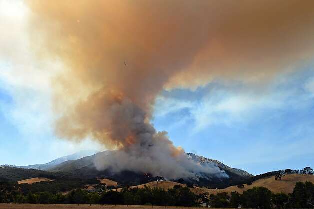 Mt. Diablo on Fire