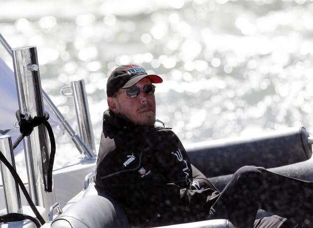 Larry Ellison basks in the glory of Oracle Team USA's comeback win in the America's Cup in September. Photo: Beck Diefenbach, Special To The Chronicle