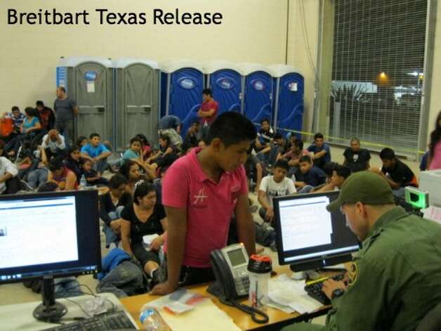 Hundreds of undocumented immigrants, mostly from Central America, are held in U.S. Border Patrol facilities in the Rio Grande Valley along the U.S./Mexico border in late May 2014. Photos were obtained by Breitbart. Photo: Courtesy, Breitbart Texas