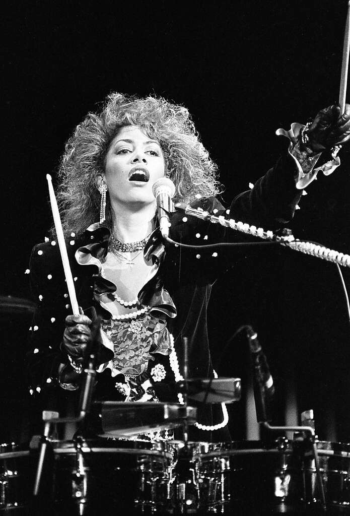 Sheila E. opens for Prince at the Summit, Jan. 10, 1985. Photo: Steve Campbell, Houston Chronicle / Houston Chronicle