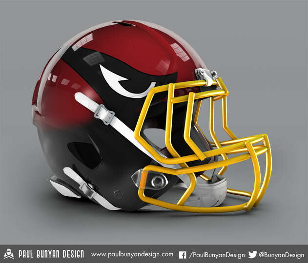 Arizona Cardinals concept helmet by Paul Bunyan Design Photo-photo