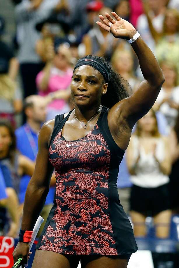 Serena Williams stopped a man from stealing her phone while dining at Mission Chinese Food in San Francisco on Tuesday night. Photo: Al Bello, Getty Images