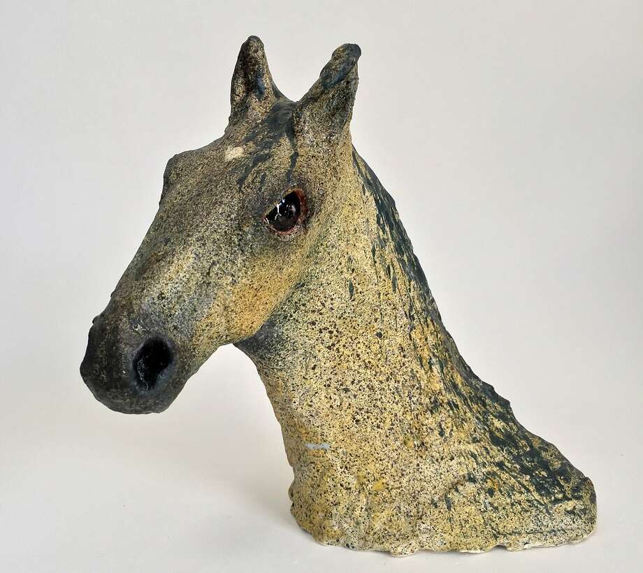 “Grullo” is a ceramic sculpture. Photo: Amy Evans McClure, Handout