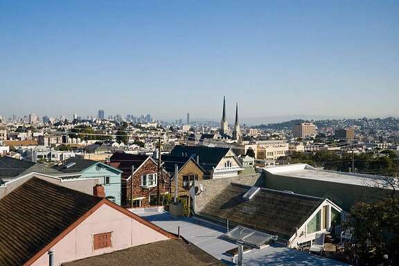 View from the party in Noe Valley.