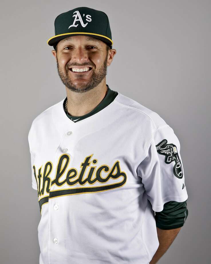 This is a 2016 photo of Chris Smith of the Oakland Athletics baseball team. This image reflects the Oakland Athletics active roster as of Monday, Feb. 29, 2016, when this image was taken. (AP Photo/Chris Carlson) Photo: Chris Carlson, AP
