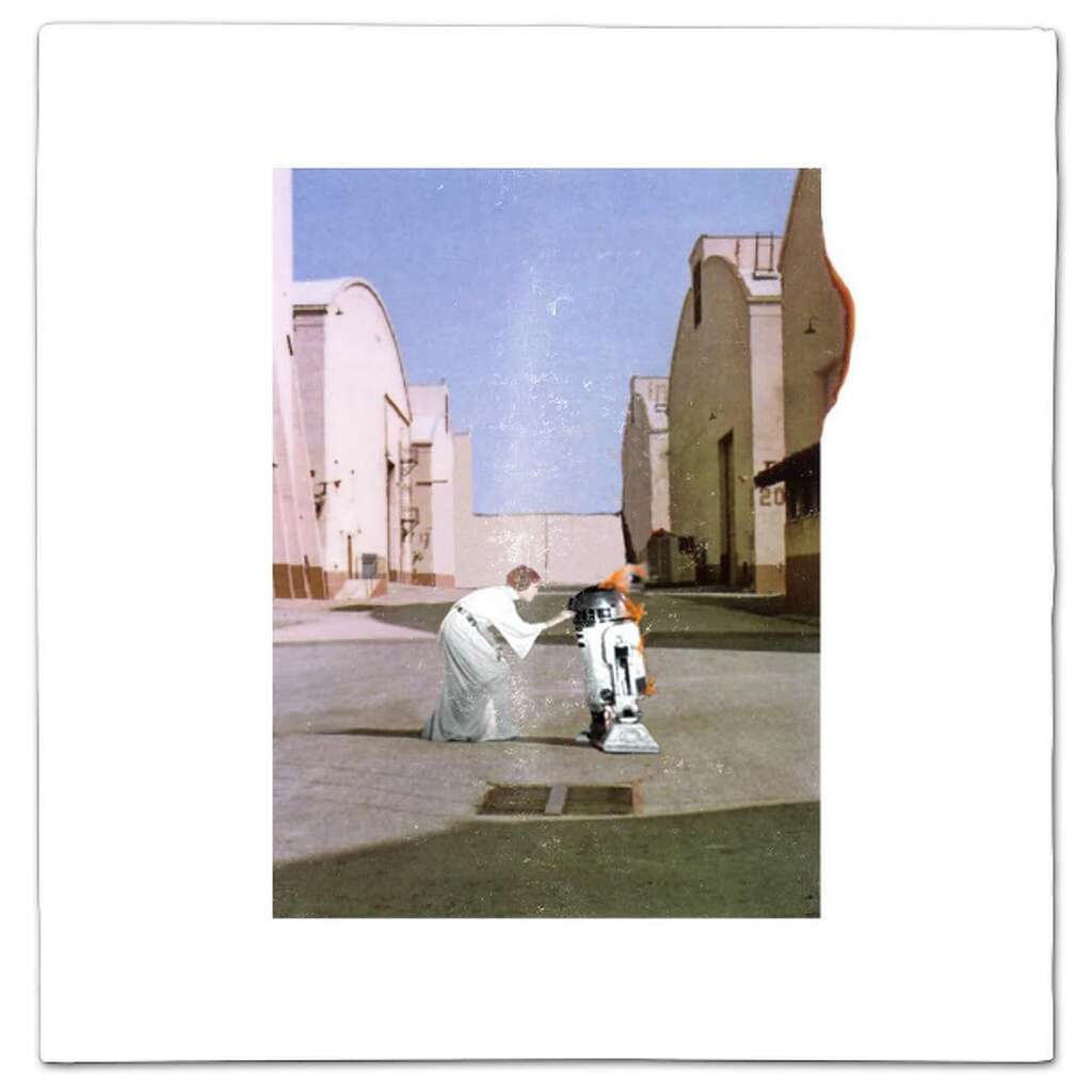 Alternate album cover design (Wish You Were Here) : pinkfloyd