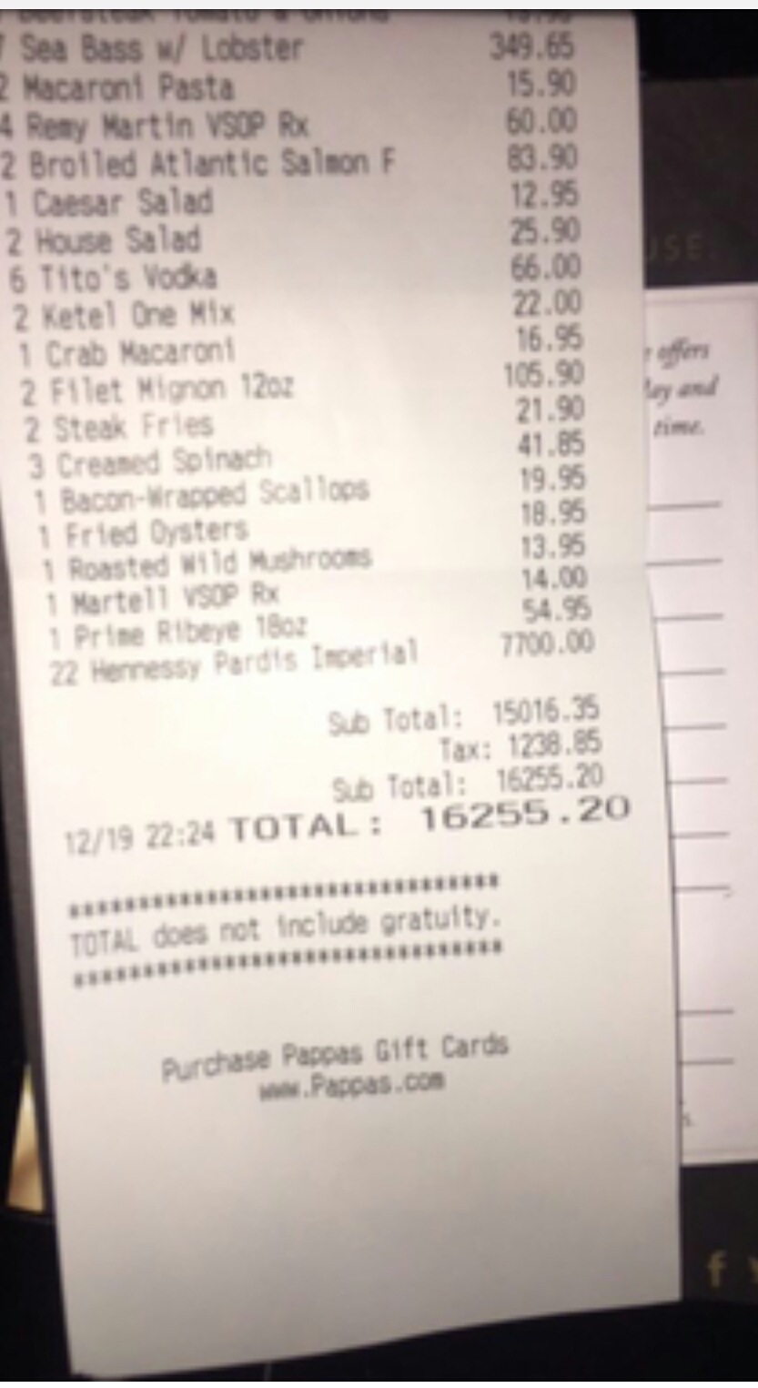 Texans rookie K.J. Dillon gets stuck with $16,000 dinner bill