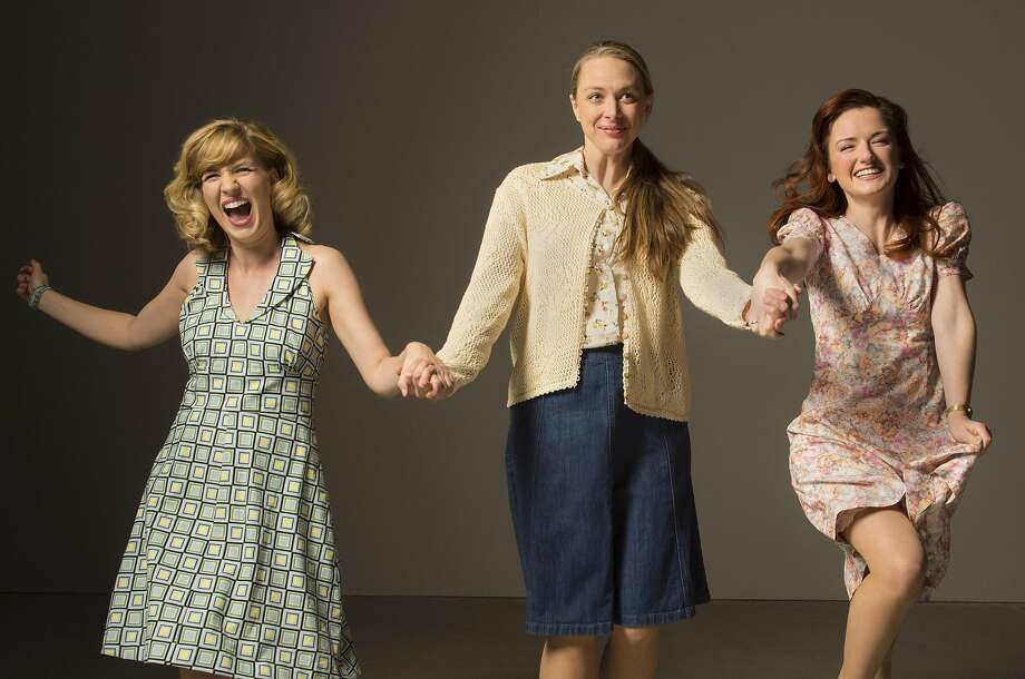 Meg (Sarah Moser), Lenny (Therese Plaehn), Babe (Lizzie O’Hara). Photo: Kevin Berne, TheatreWorks