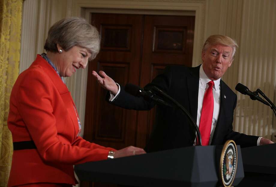 Trump, May 'committed' to North Atlantic Treaty Organisation