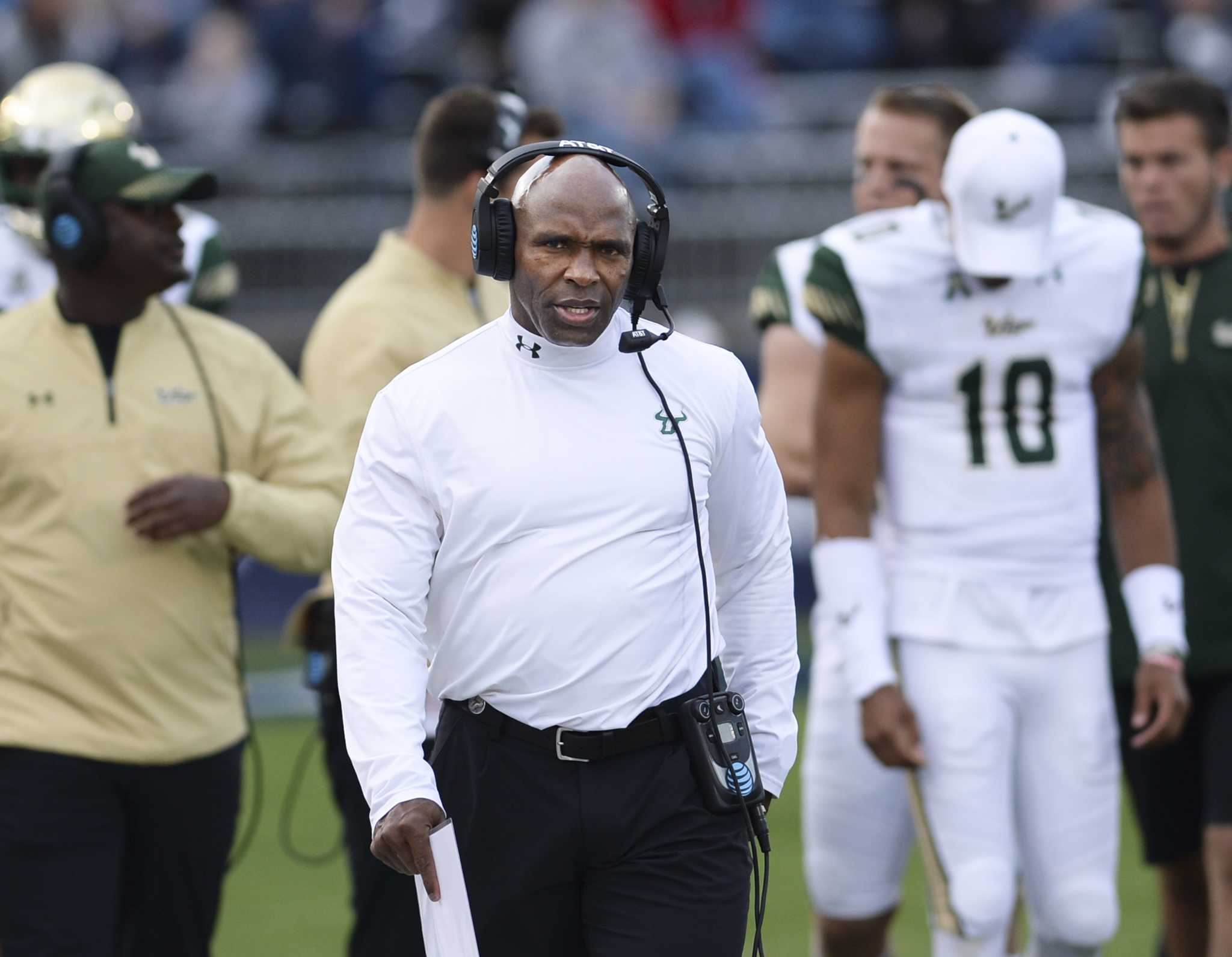 South Florida's Charlie Strong not banking on familiarity with Texas Tech