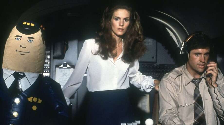 Robert Hays in "Airplane!"


Ran on: 10-16-2011
Robert Hays (right) and Julie Hagerty (with a friendly autopilot on left) in &quo;Airplane!&quo; (1980). Photo: Paramount Pictures 1980