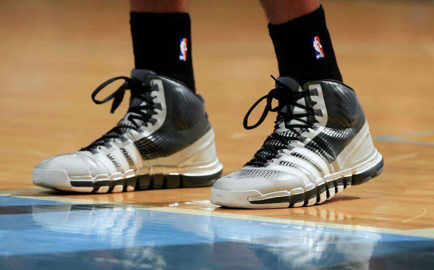A detail photo of Duncan's adidas Crazy Quick, which The Big... Photo ...