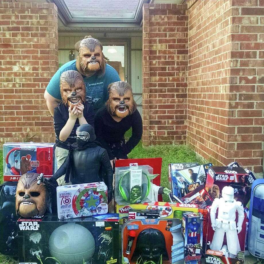 Kohl's sent the chewbacca mask mom some awesome Star Wars merch