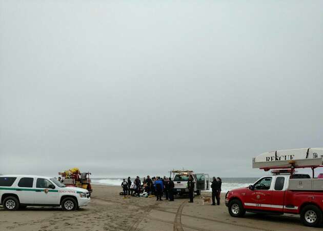 Woman in critical condition after being rescued at Ocean Beach