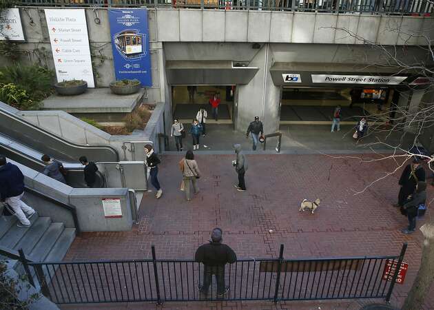 Suspicious package probed at Powell St. BART station