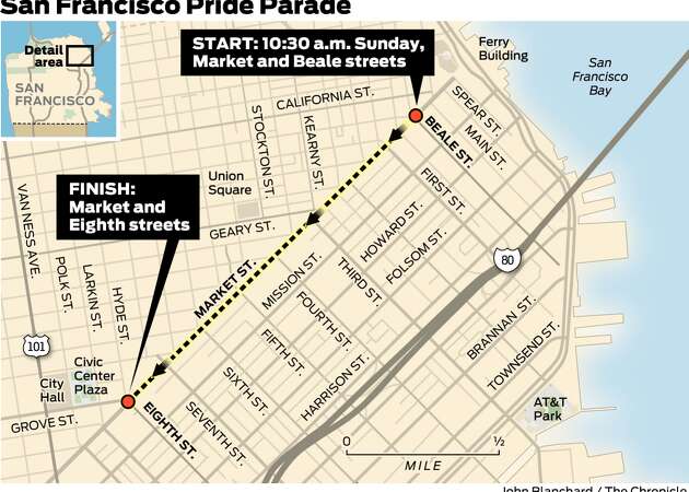 Here's how to get around on Pride weekend