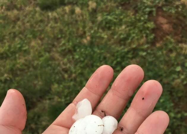 Heavy storms hit NorCal with lightning, torrential rain and inch-wide hail