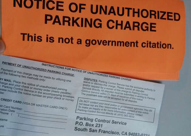 Do you have to pay private parking lot tickets?